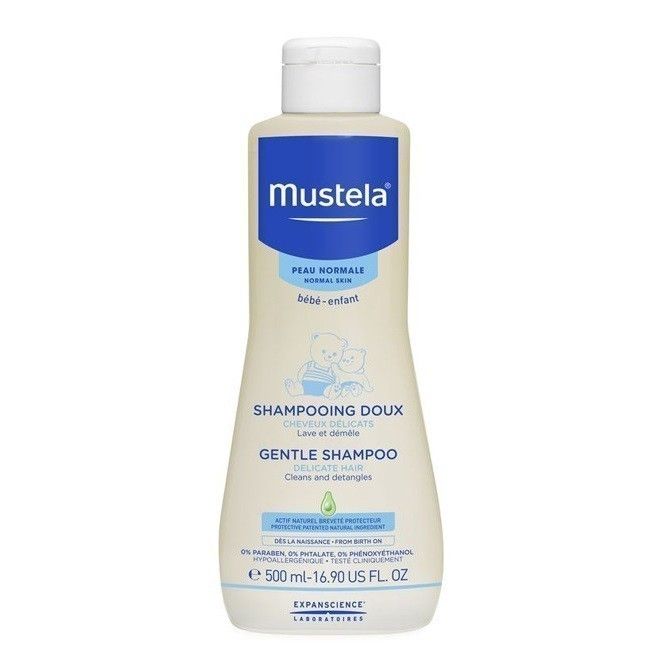 mustela szampon delikatny od urodzenia 500ml skład