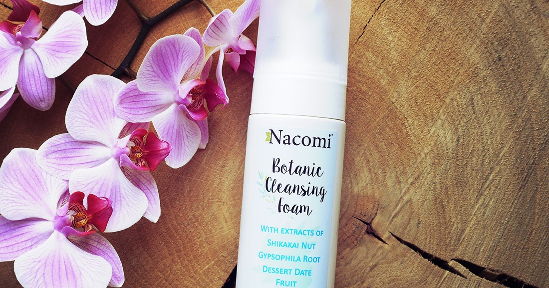 nacomi botanic cleansing foam pianka do mycia twarzy