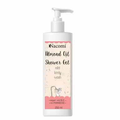 nacomi szampon nawilżający migdałowy 250 ml