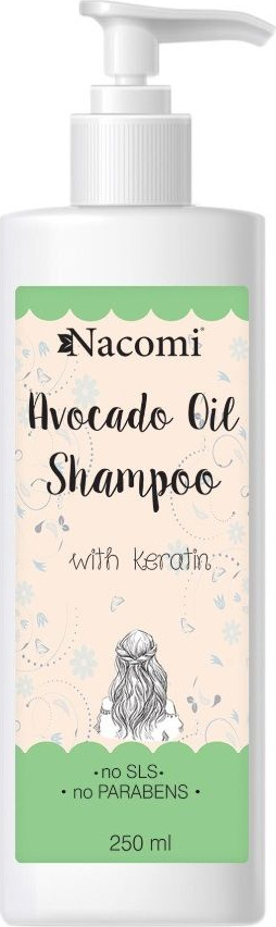 nacomi szampon z keratyną i olejem avocado opinie