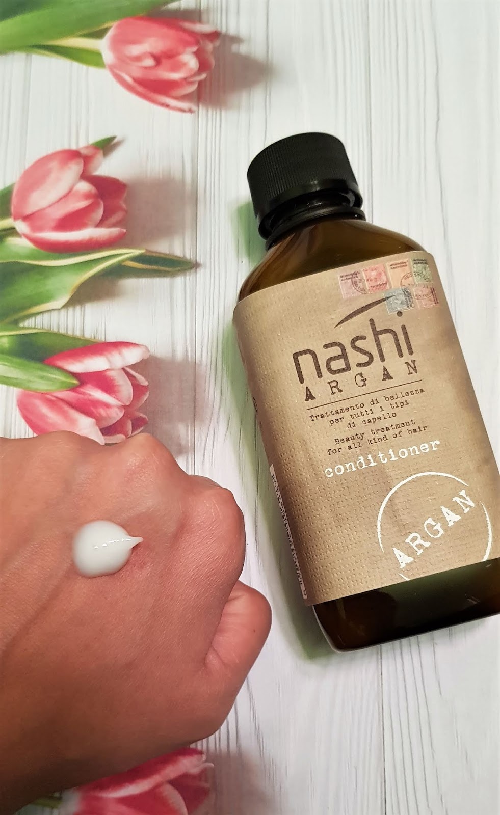 nashi argan odżywka do włosów