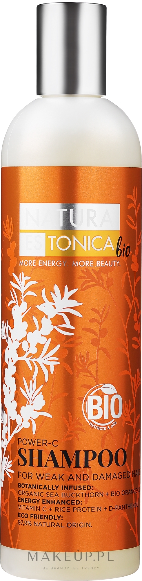 natura estonica bio power-c shampoo szampon rewitalizujący