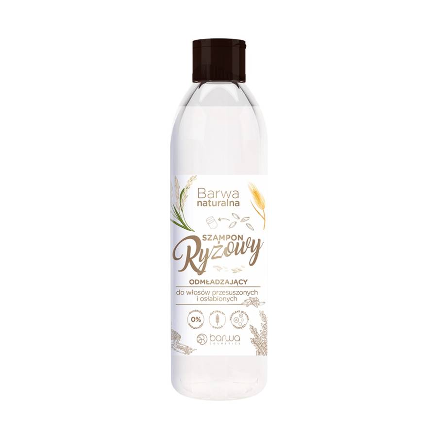 naturalna szampon do włosów ryżowy 300ml