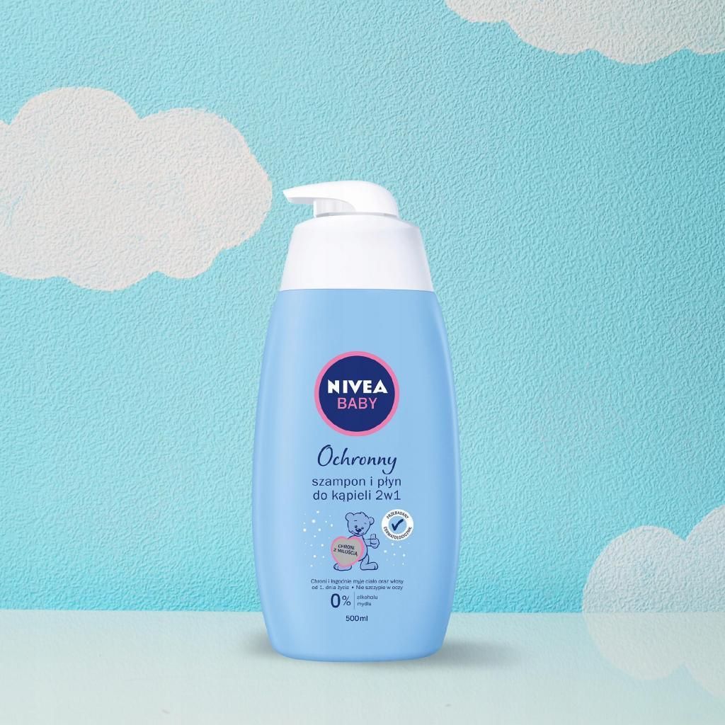 nivea baby łagodny szampon i płyn do kąpieli 2w1 skład