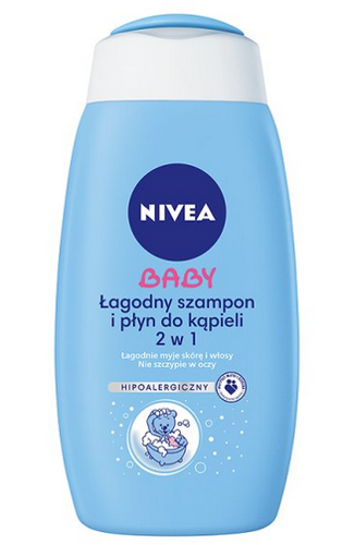 nivea baby lagodny szampon i plyn do kapieli