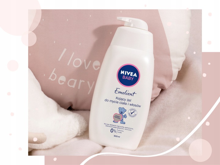 nivea baby szampon emolient