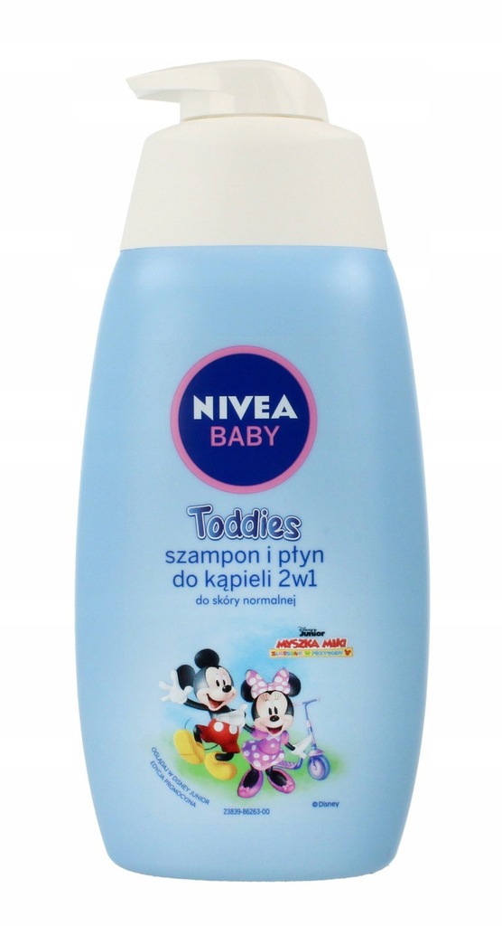 nivea baby toddies szampon i płyn do kąpieli rossmsnn