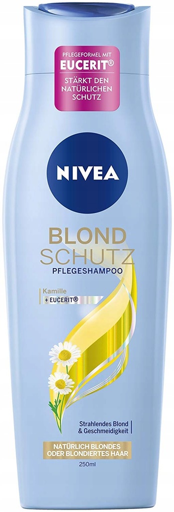 nivea brilliant blonde szampon do włosów blond