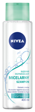 nivea głęboko oczyszczający szampon micelarny z ekstraktem z melisy cytrynow