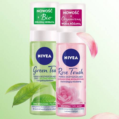 nivea glow pianka do mycia twarzy