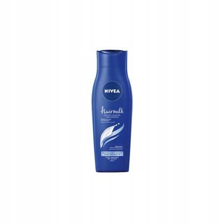 nivea hair milk szampon mleczny do włosów matowych ceneo