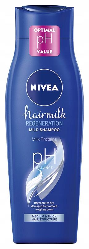 nivea hairmilk mleczny szampon włosy normalne i grube