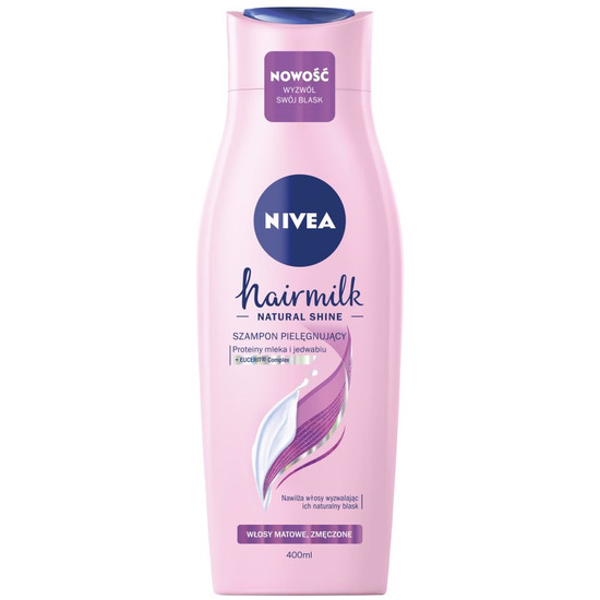 nivea hairmilk szampon skład