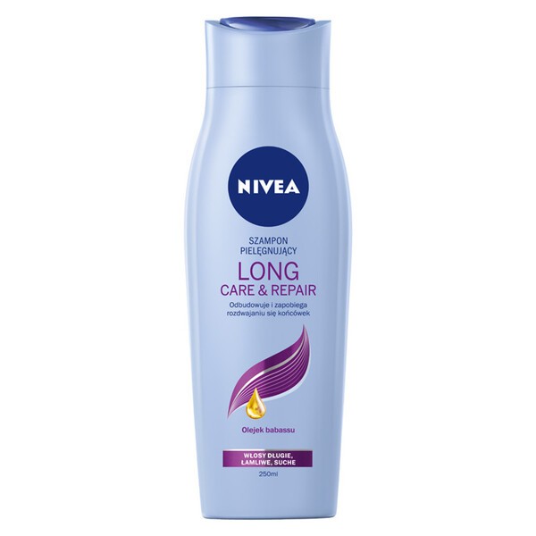 nivea long repair szampon anwen