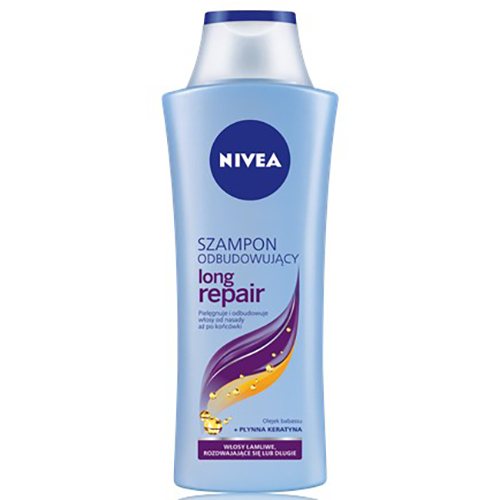 nivea long repair szampon opinie