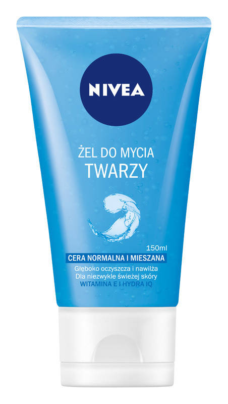 nivea pianka do mycia twarzy z pompką