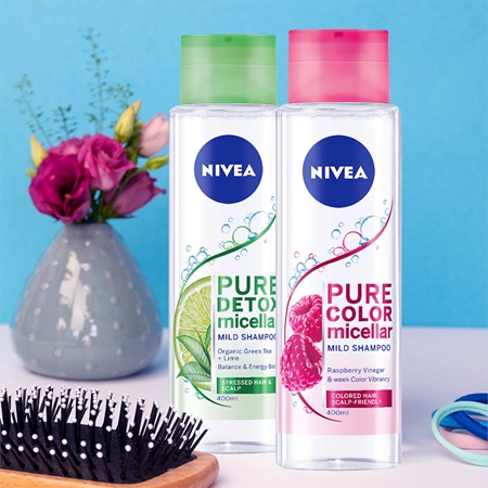 nivea pure balance szampon