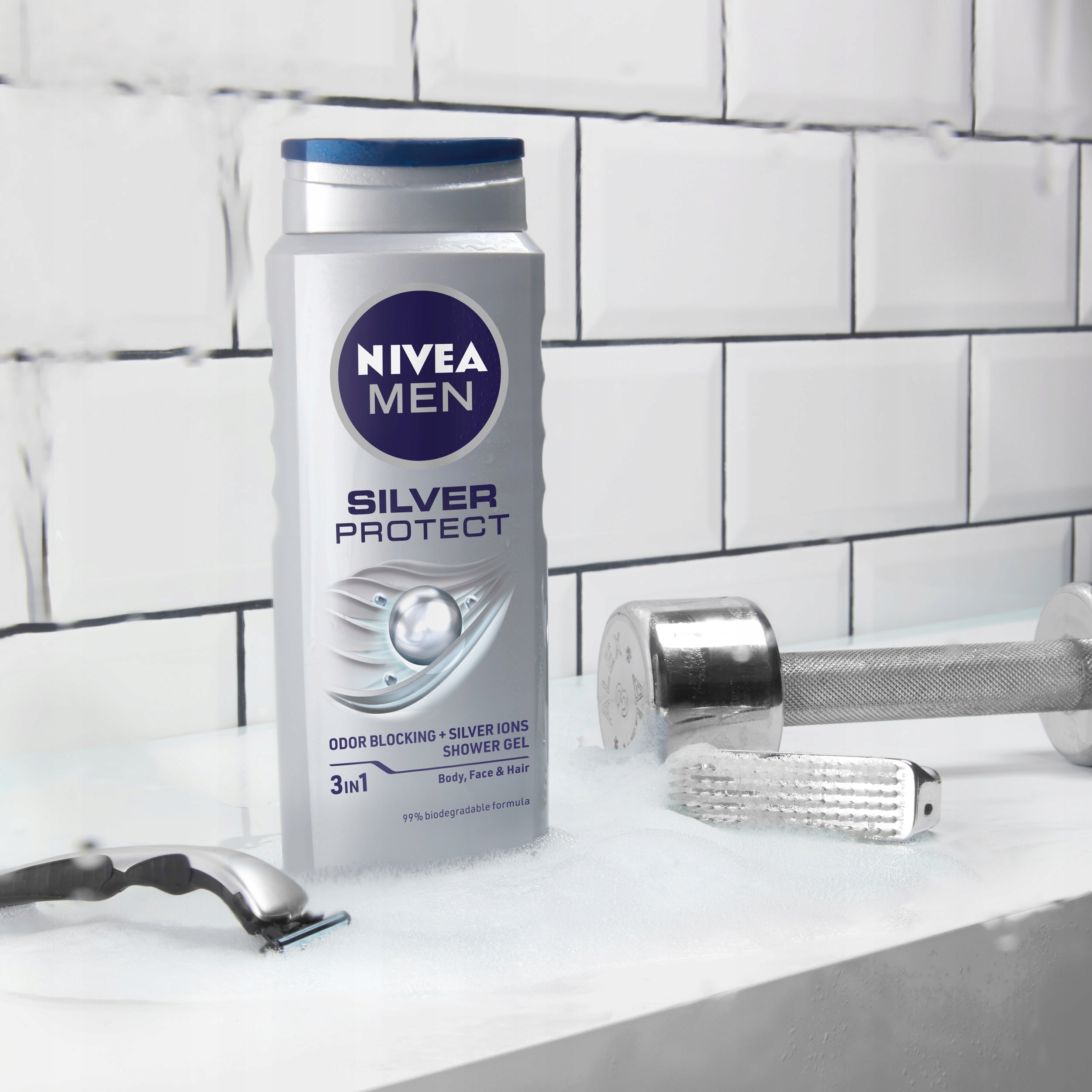 nivea silver szampon