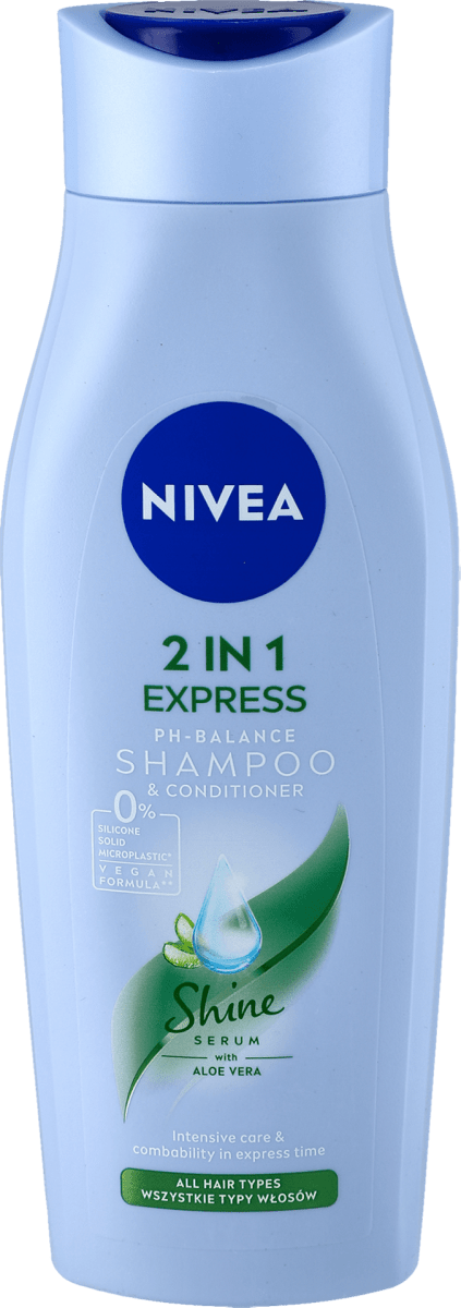 nivea szampon express