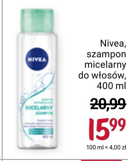 nivea szampon micelarny gleboko oczyszczajacy promocja