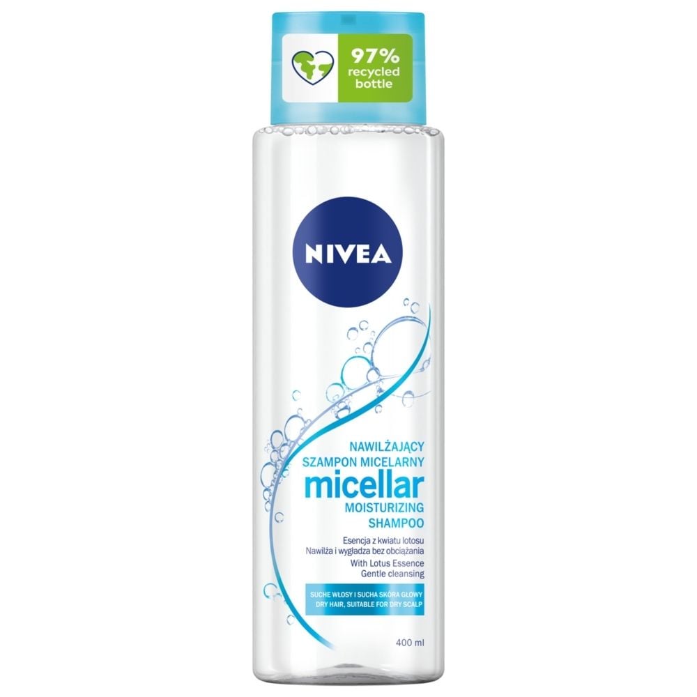 nivea szampon micelarny kwiat lotosu