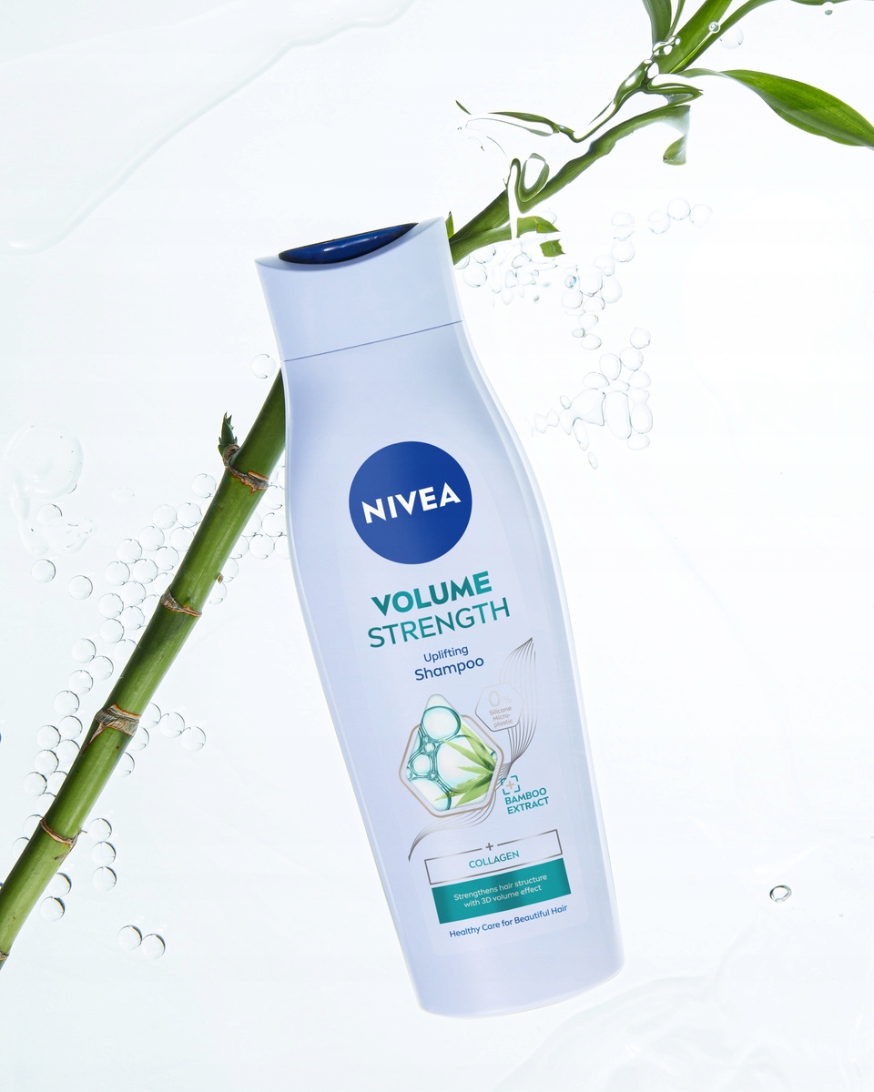 nivea volume care szampon pielęgnujący do włosów cienkic