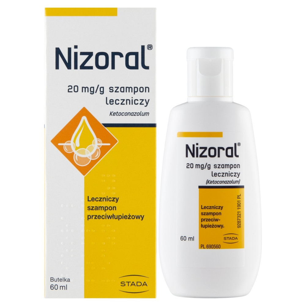 nizoral 20 mg g szampon leczniczy 60 ml