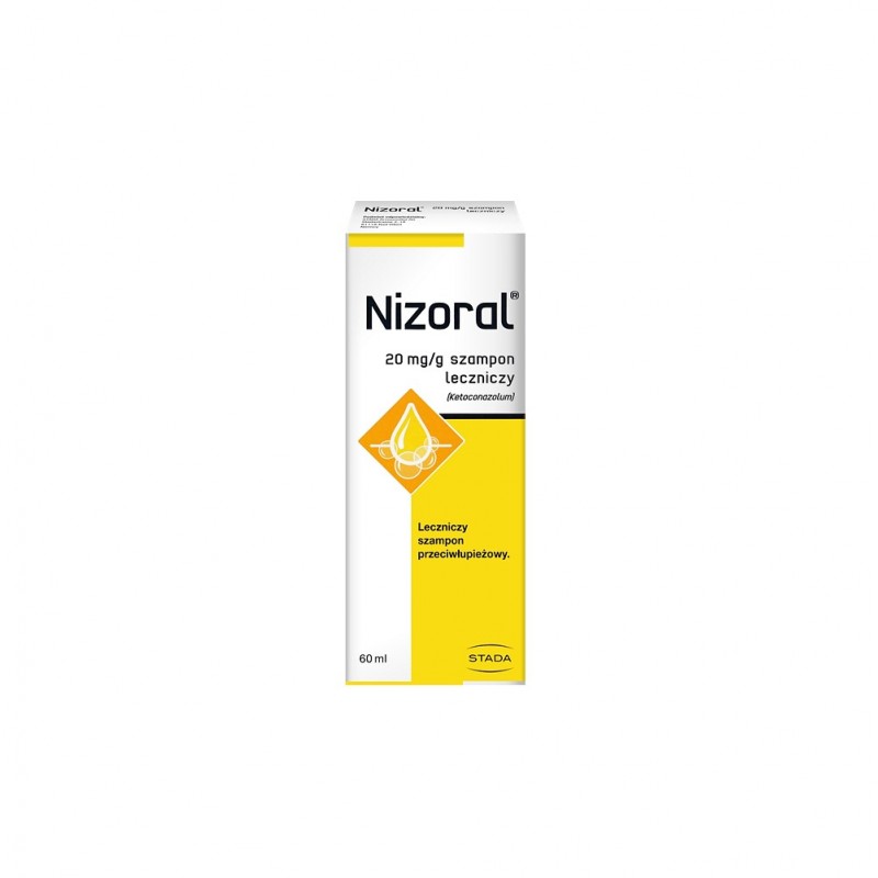 nizoral 20mg g szampon przeciwłupieżowy 60ml