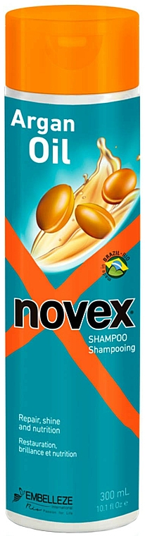 novex argan oil szampon włosy zniszczone 300ml