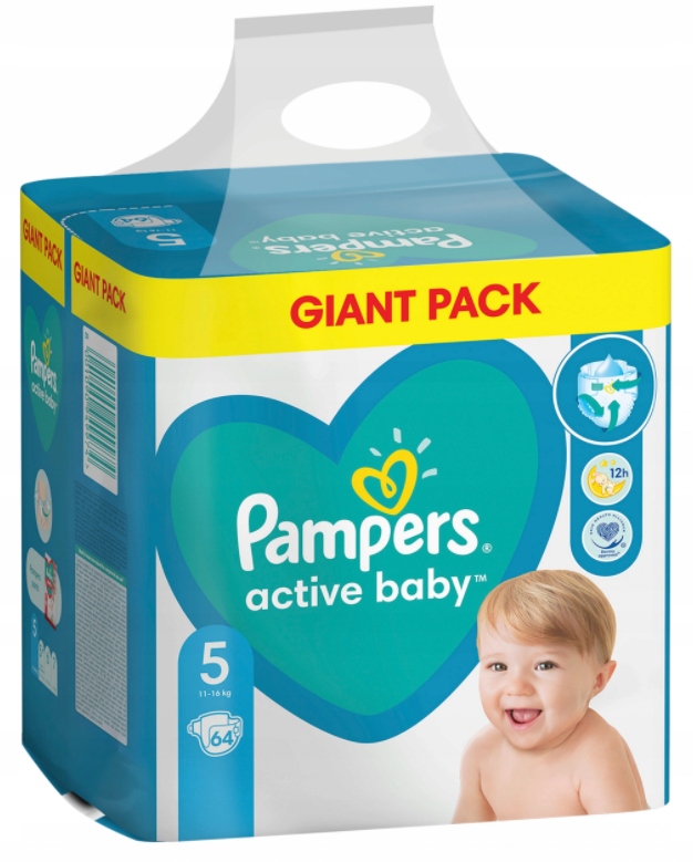 nowe pampers active baby