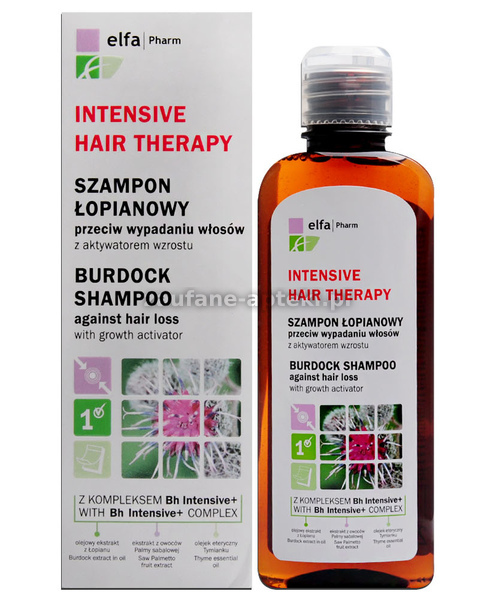 ntensive hair therapy szampon łopianowy