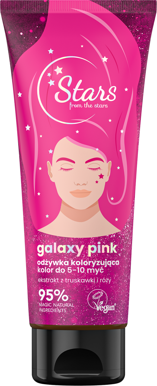 odżywka do włosów czerwonych galaxy