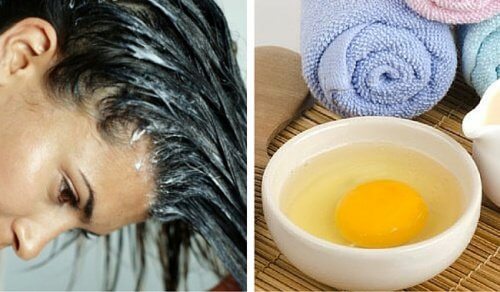 odżywka do włosów jajko
