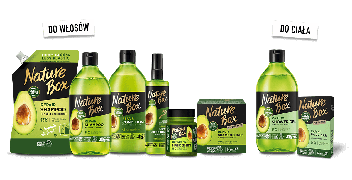 odżywka do włosów nature box rossmann