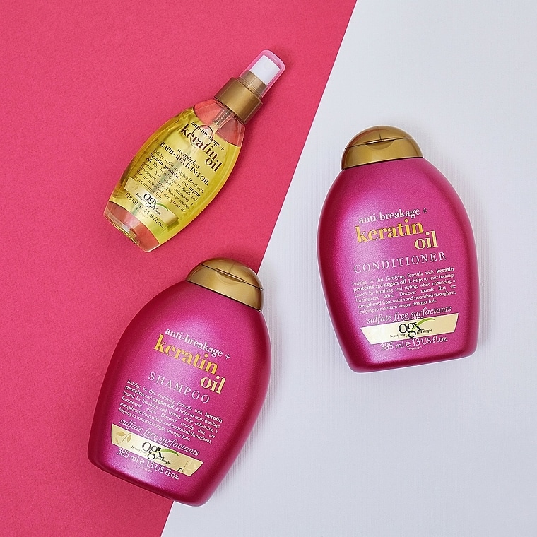 odżywka do włosów z keratin oil organix