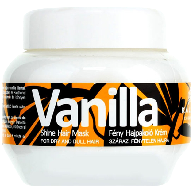 odżywka kremowa kallos vanilia połysk do suchych matowych włosów