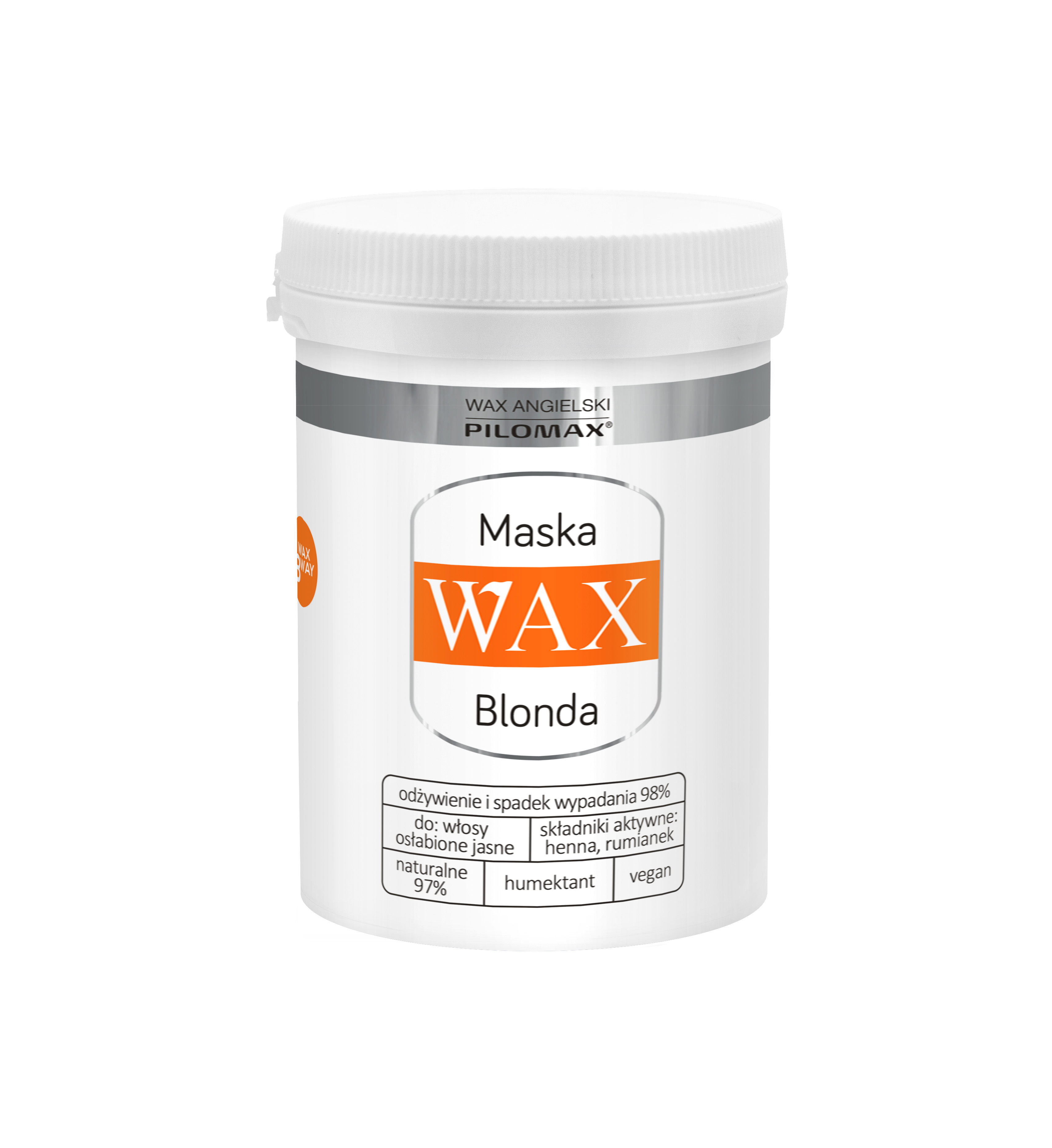 odżywka wax do włosów blond