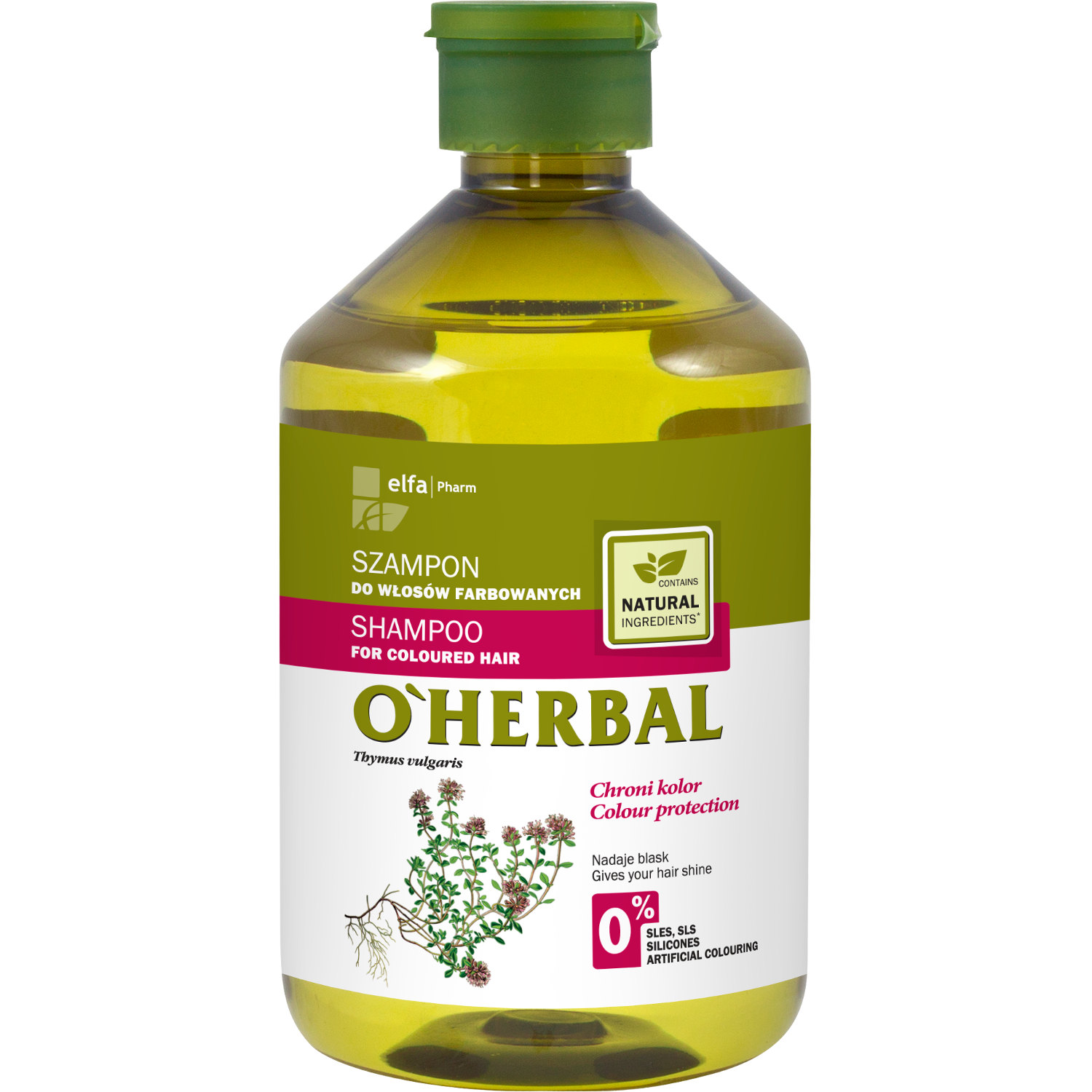 oherbal szampon zwiększający objętość gremini