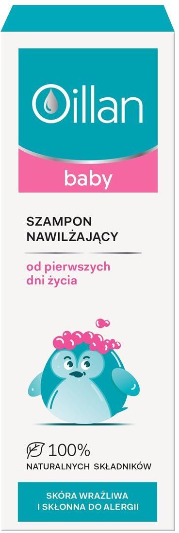 oillan baby szampon nawilżający od urodzenia