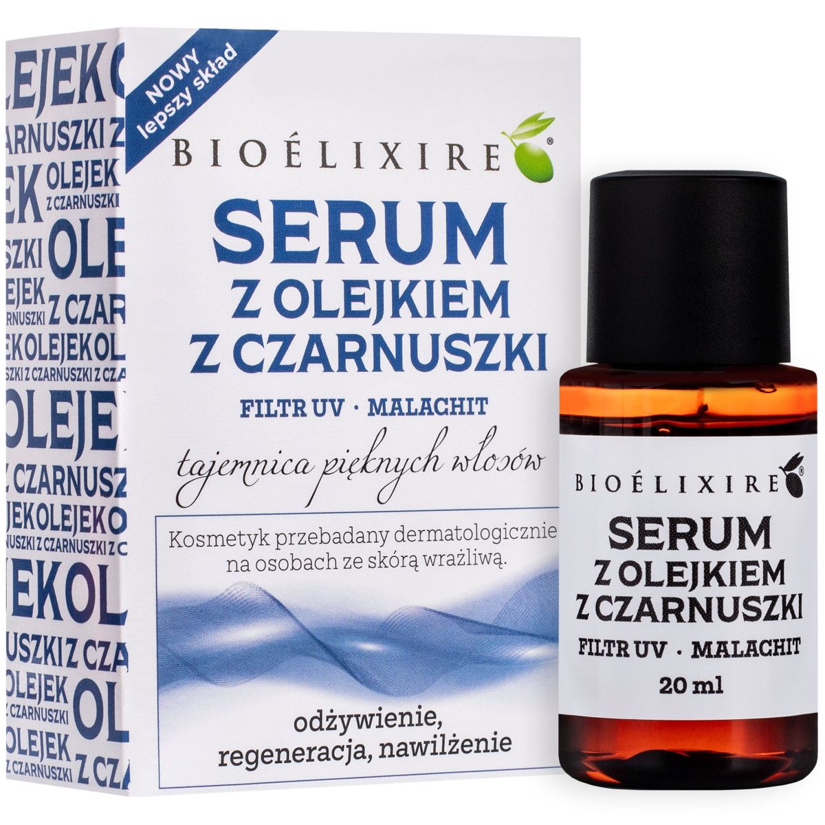 olejek i serum do włosów