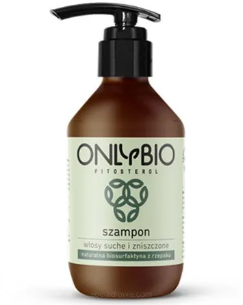 onlybio fitosterol szampon włosy suche i zniszczone