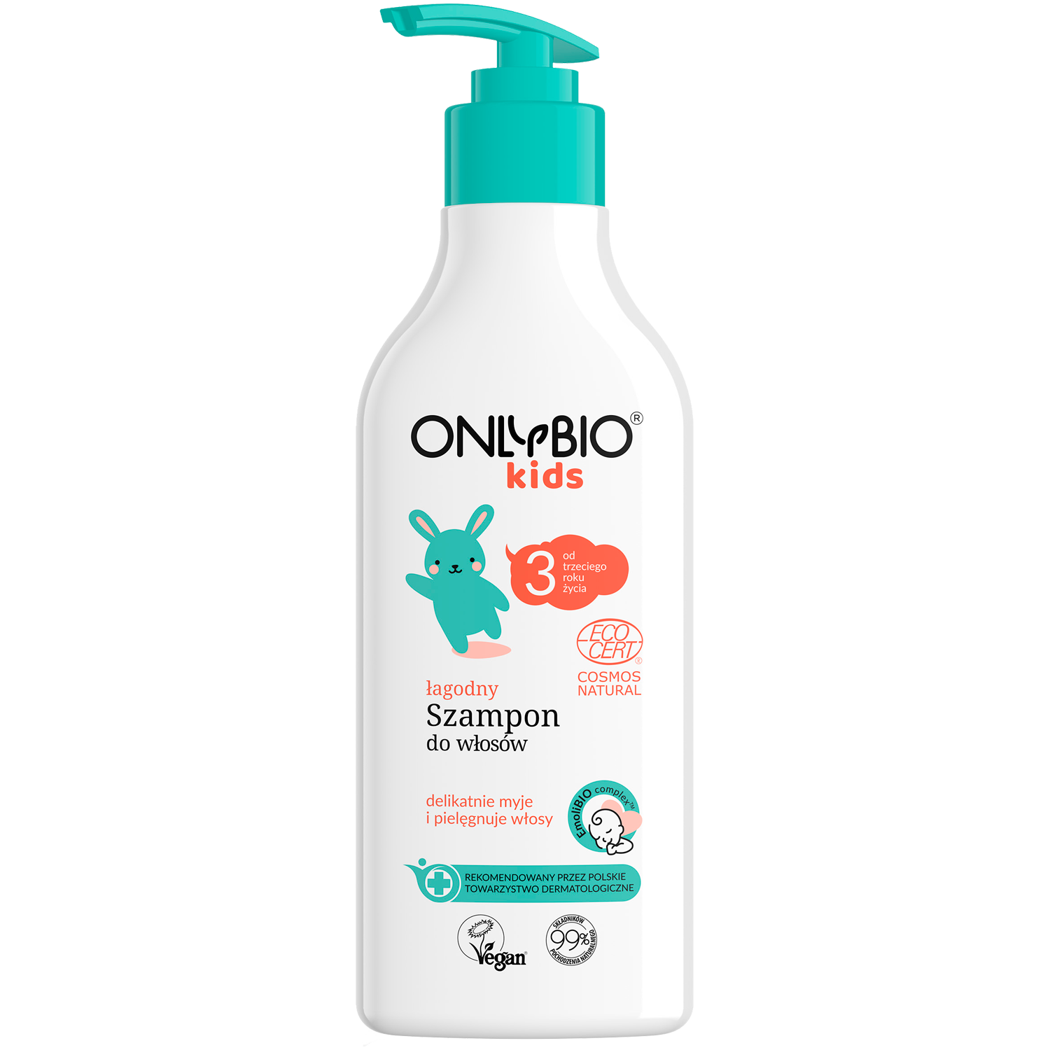 onlybio szampon dla dzieci do 3 roku życia 200ml