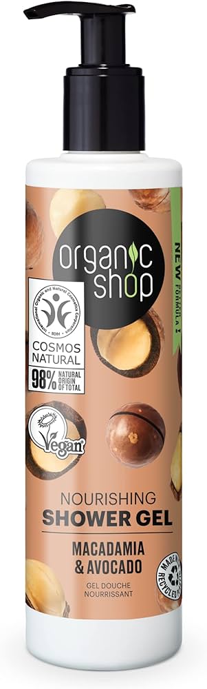 organic shop szampon awokado