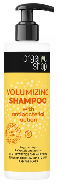 organic shop szampon zwiększający objętość