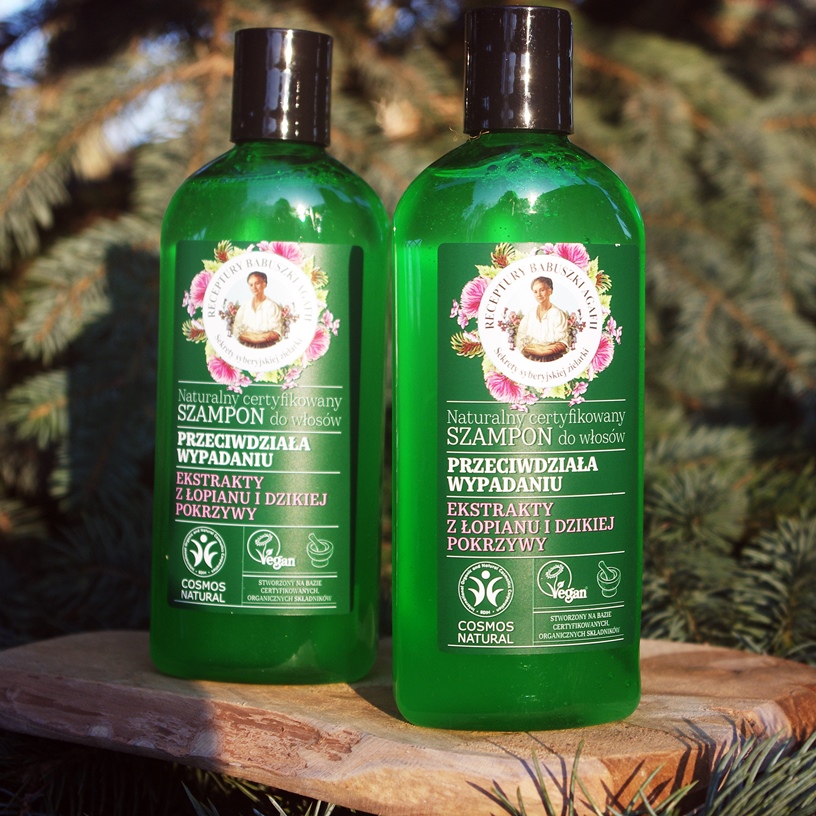 organiczny szampon przeciw wypadaniu włosów ziołowy