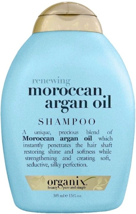 organix kukui oil szampon nawilżający z olejkiem z orzechów kukui