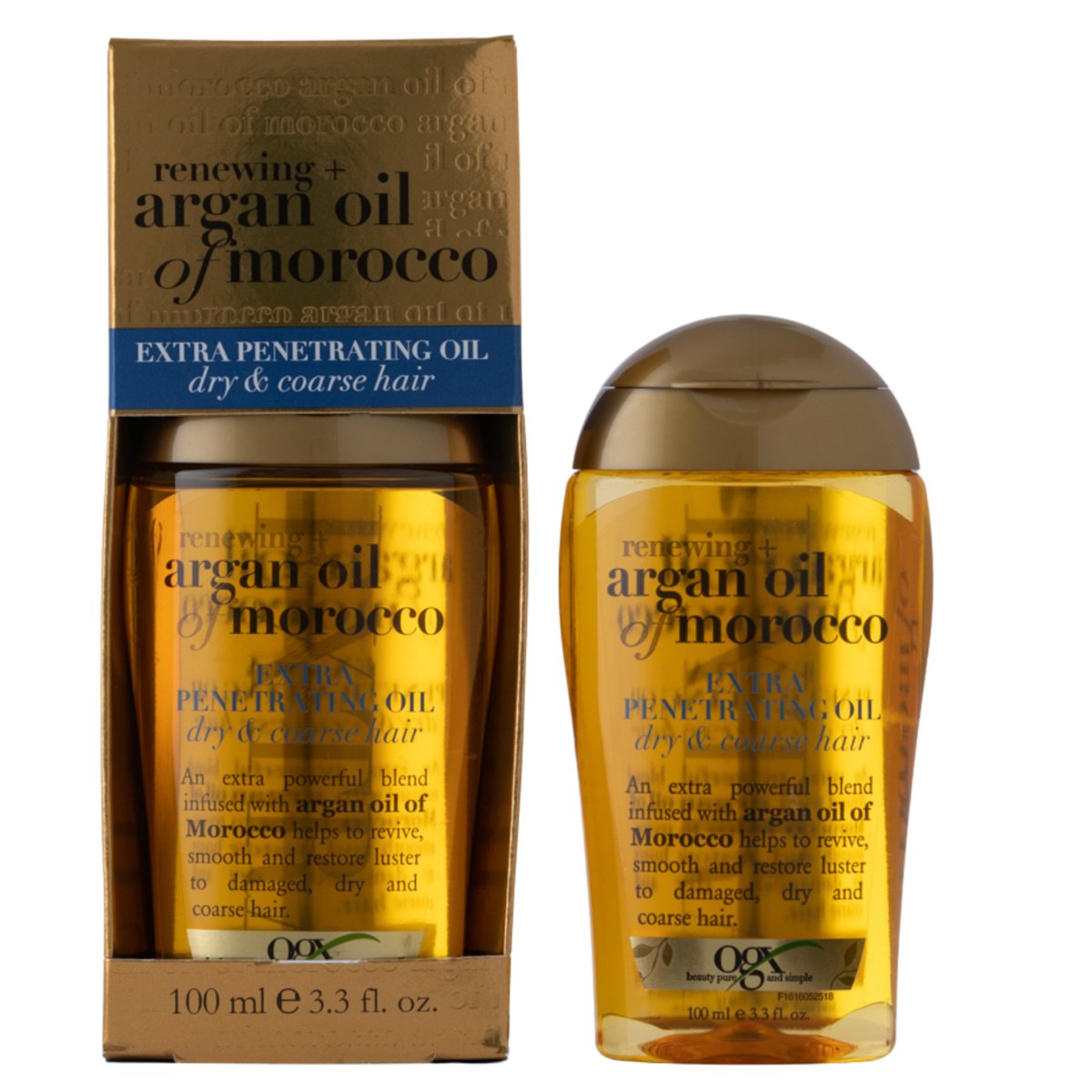 organix moroccan argan oil olejek do włosów argan