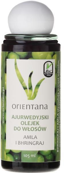 orientana ajurwedyjski olejek do włosów amla i bhringraj 105ml