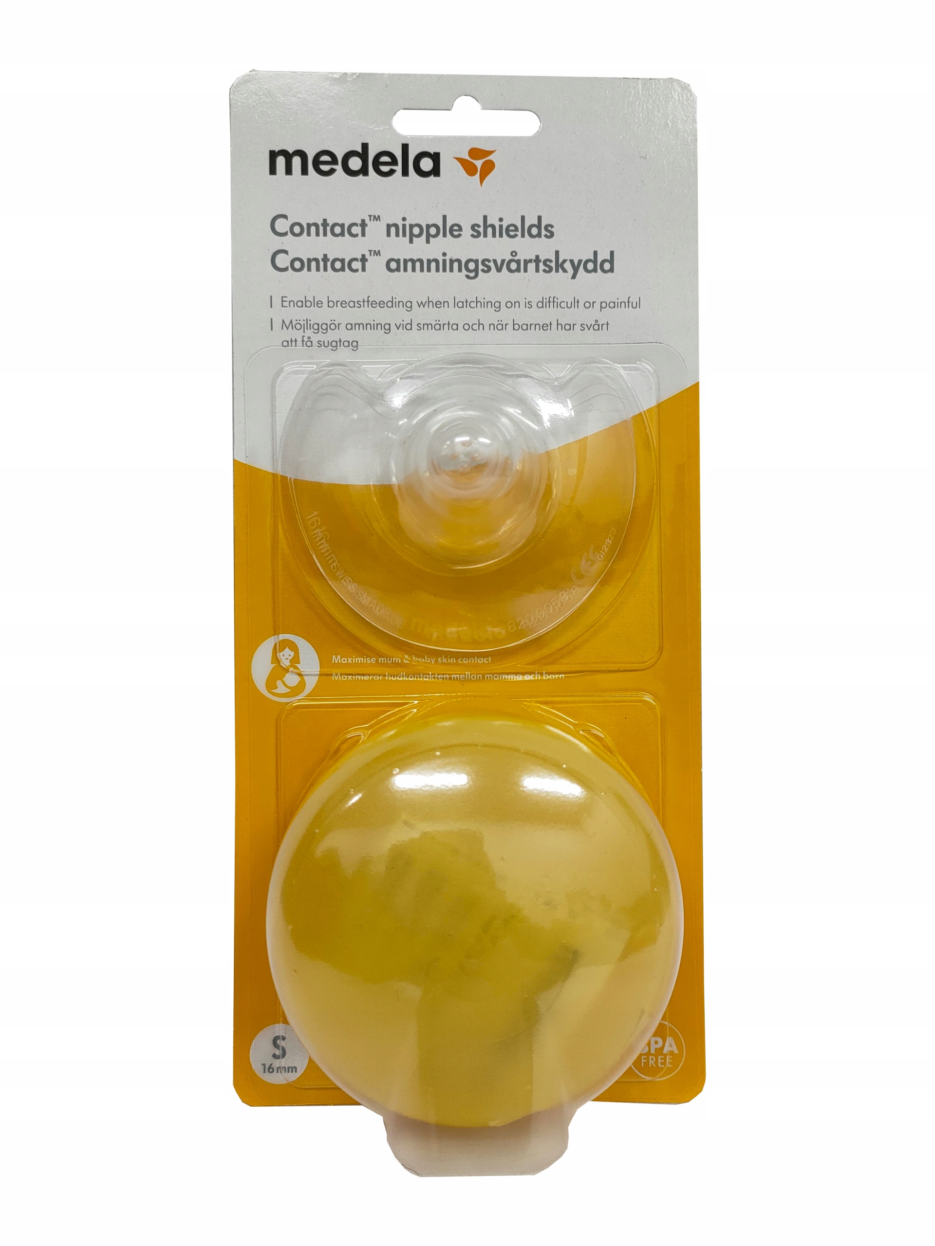 Osłonki na brodawki Medela Contact™ rozmiar S (16 mm)