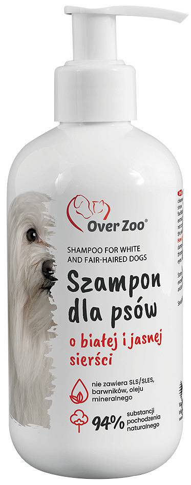 over zoo szampon dla białych